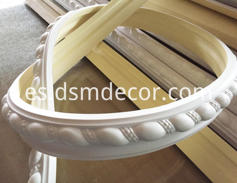 Moldura de panel flexible de cuerda de cinta Ribbon Rope Flexible Panel Molding